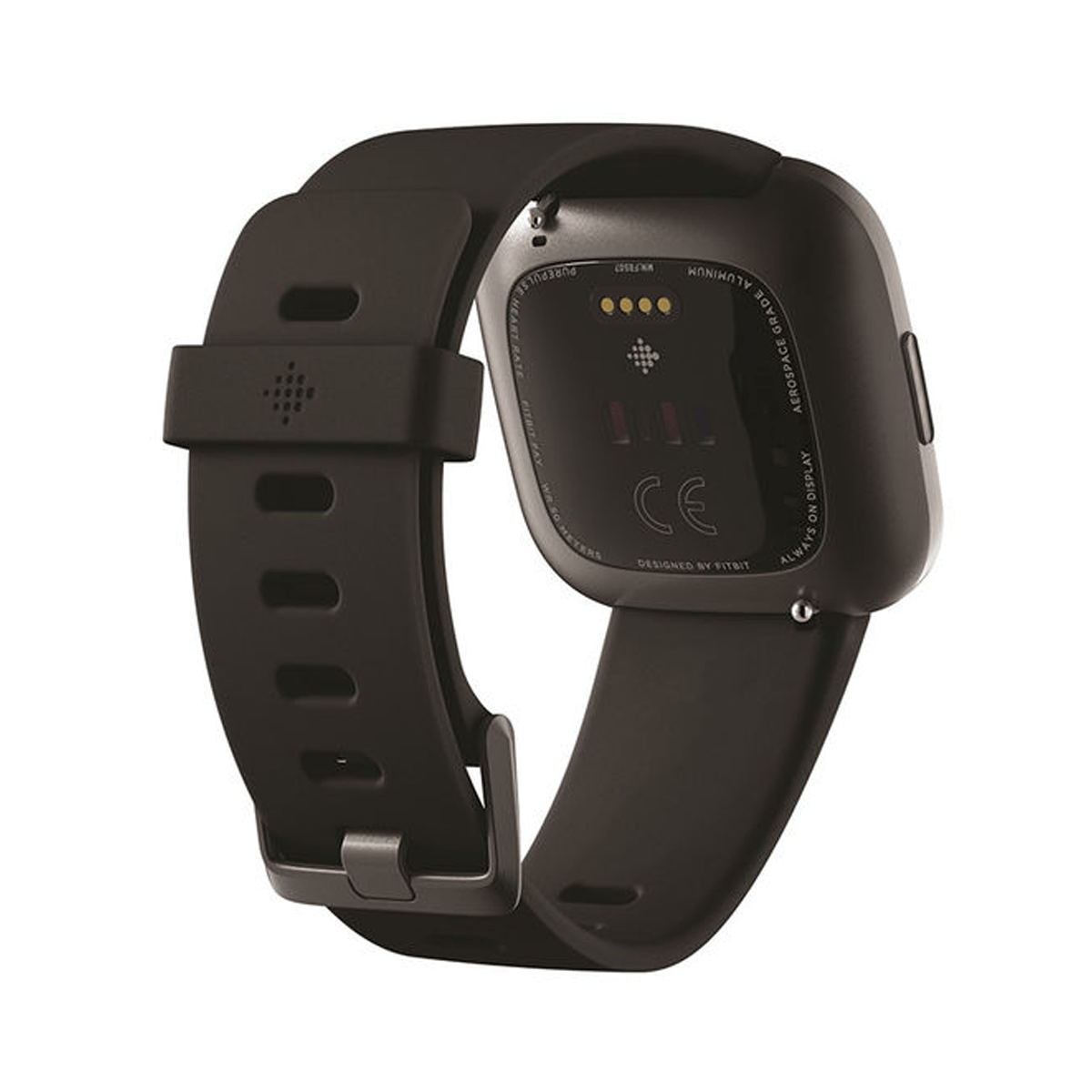 Fitbit Versa 2 Fitness Smartwatch, Black/Carbon Aluminum - FB507R-R