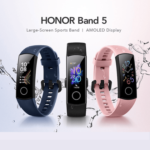 Huawei Honor Band 5 Global Version Blood Oxygen Oximeter AMOLED Touch Screen
