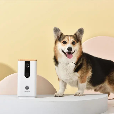 DOGNESS Wi-Fi Pet Camera with Treat Dispenser for Dogs and Cats