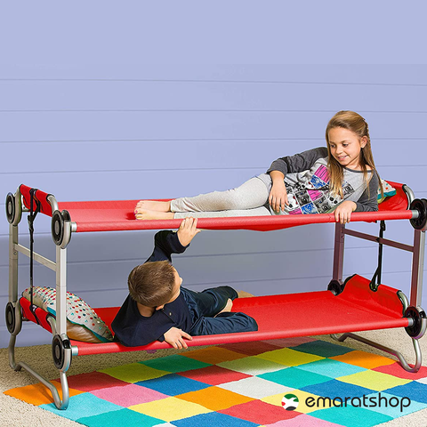 Kid-O-Bunk with Organizers - Red