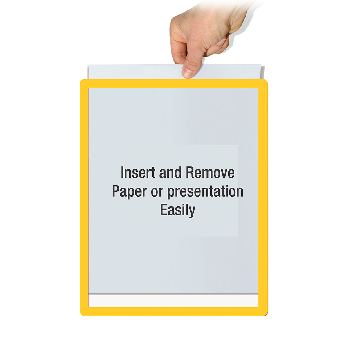 Pocket Pad Document presentation frames - Yellow