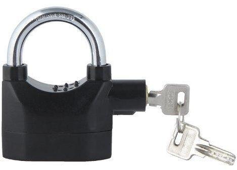 Siren Alarm Lock Anti-Theft Security System Door Motor Bike Bicycle Padlock 