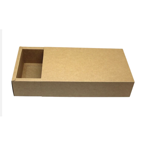 12Pcs BROWN Drawer Gift Boxes Kraft Brown Packaging Boxes Party Giveaway Box - 36x16x5cm - Willow