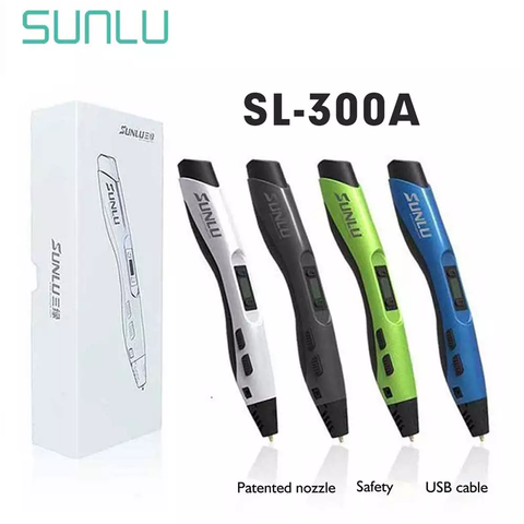 SUNLU 3D Intelligent Drawing Pen for Kids 4 Colors SL-300A