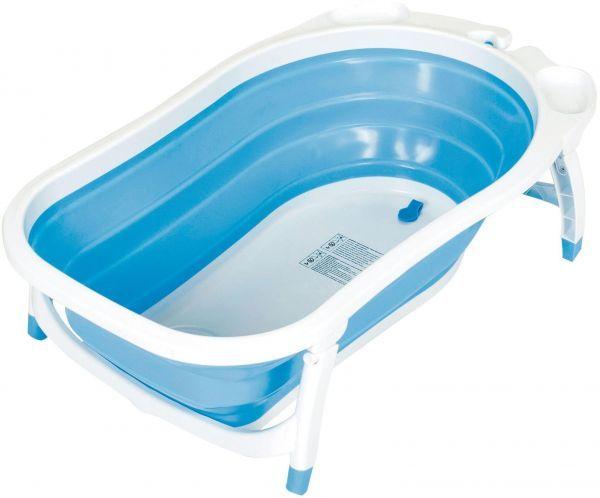 Children Folding Bath Tub blue - SquareDubai