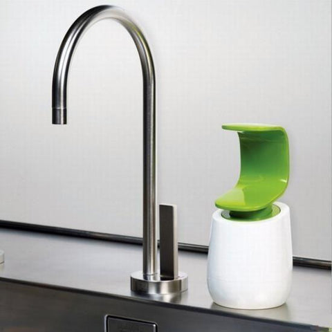 C-Shaped Single-Handed Soap Dispenser  Shampoo Container KC-OT021 - SquareDubai