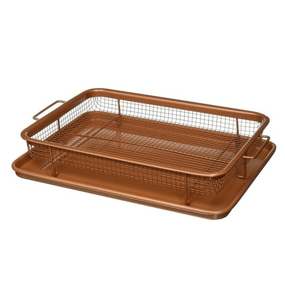 Gotham Steel 1463 Crisper Tray, Brown Medium Brown