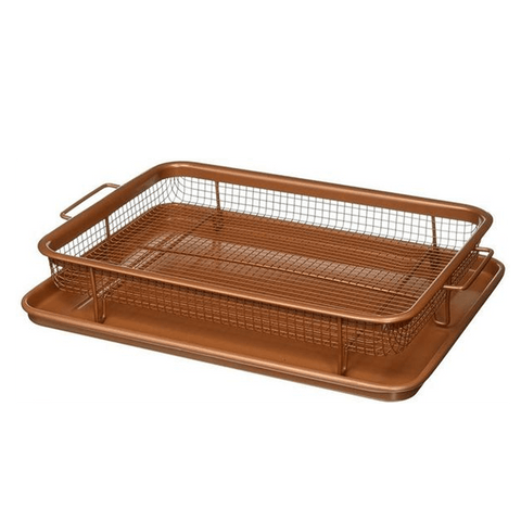 Gotham Steel 1463 Crisper Tray, Brown Medium Brown