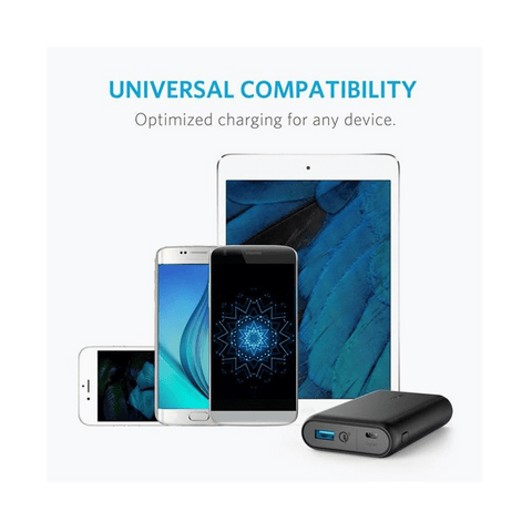 Anker Power Core, Qualcomm Quick Charge 3.0 Portable Charger with Power IQ - SquareDubai