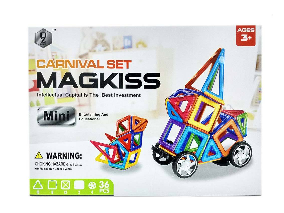 Little Angel - Magkiss Magnetism Block Building Toy 36 Pcs