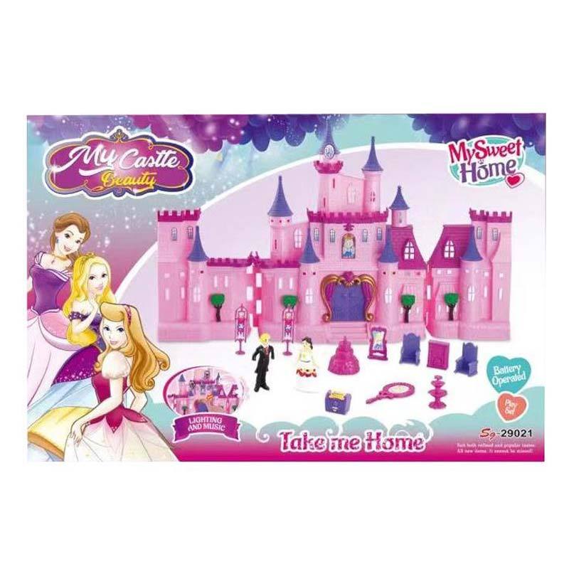 Little Angel - My Sweet Home Purple Pink Castle