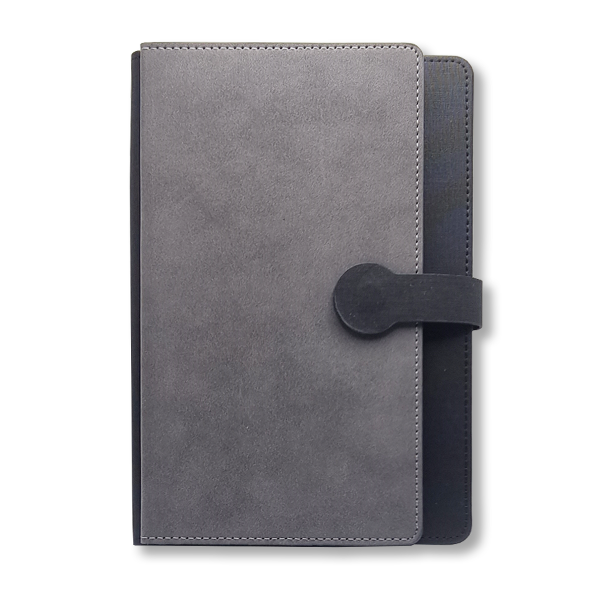 Olmecs A5-Premium Quality Soft PU Covered Notebooks RMD32 - Grey