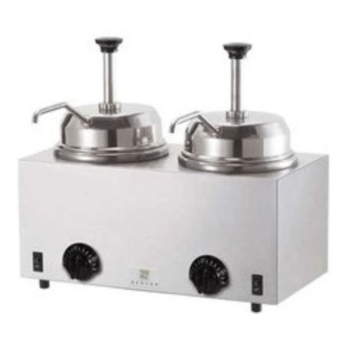 Server Twin Topping Warmer with pump 2.8L
