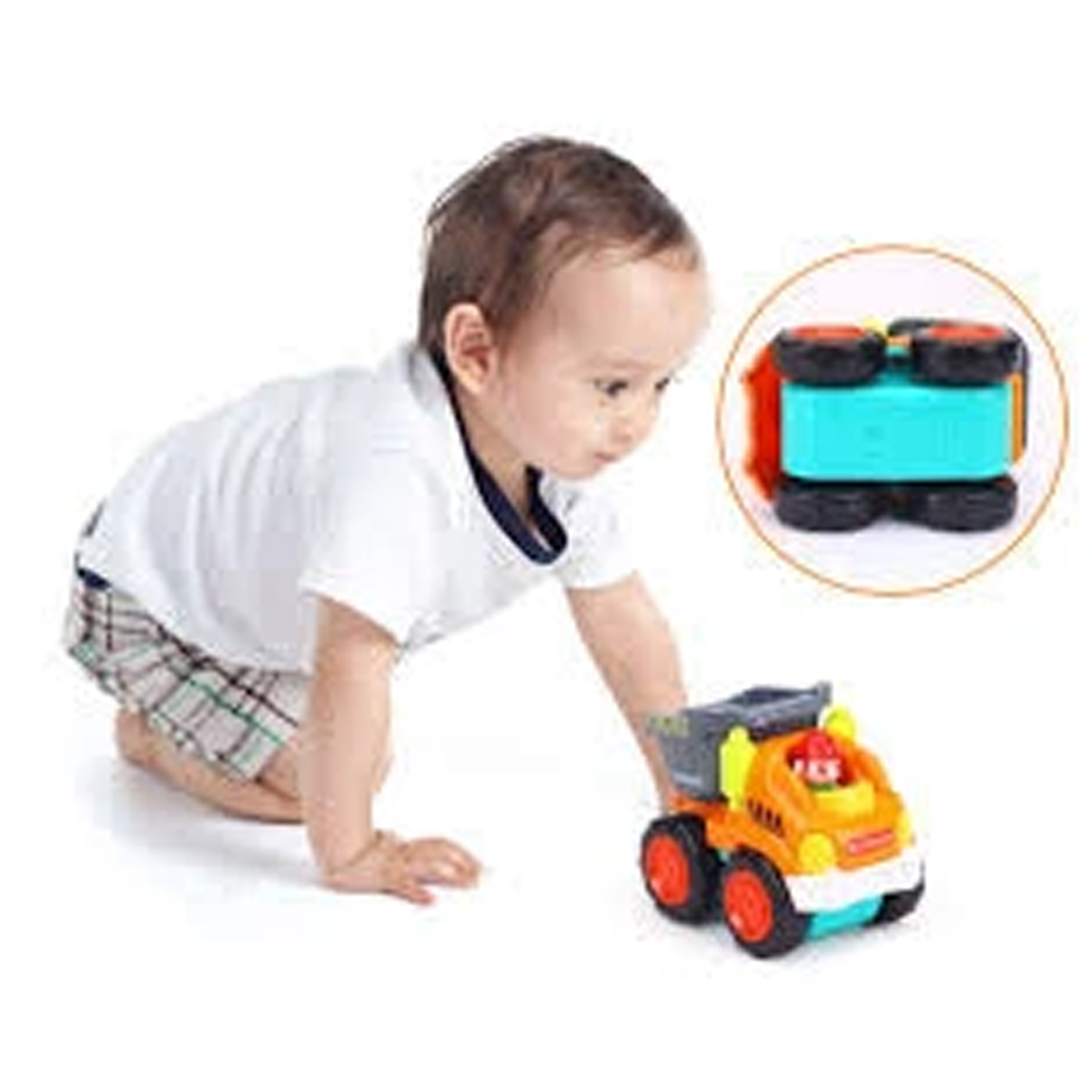 Baby Toys Super Construction Vehicles -6 Pcs Set - Hola