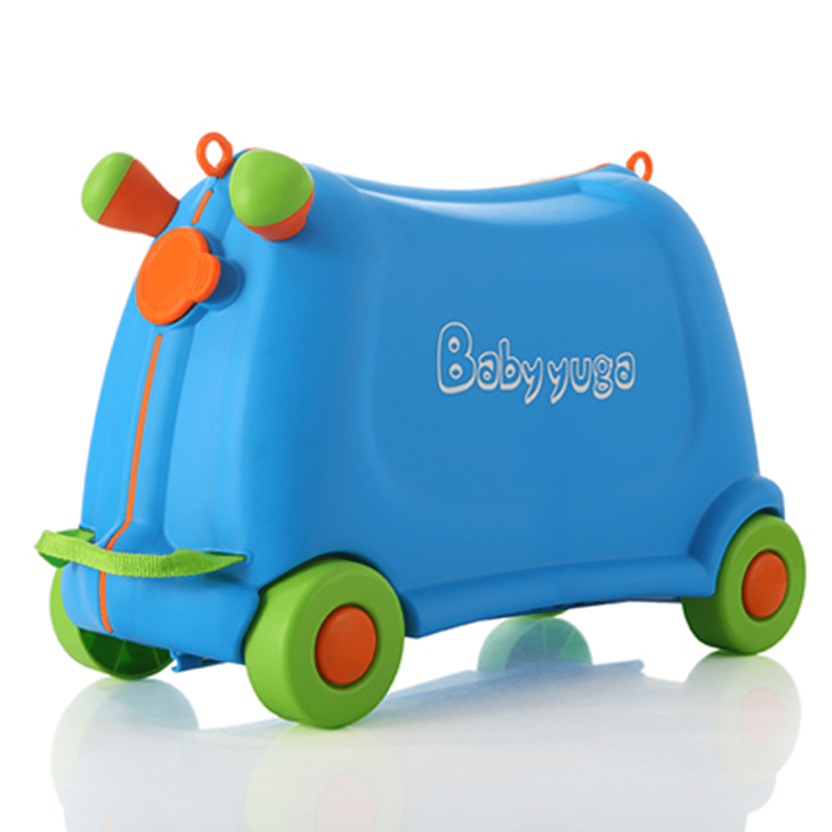 Little Angel - Baby Trunk Ride-On suitcase - Blue