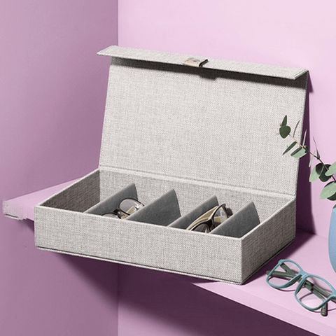 Glasses Box, Gray - Tchibo