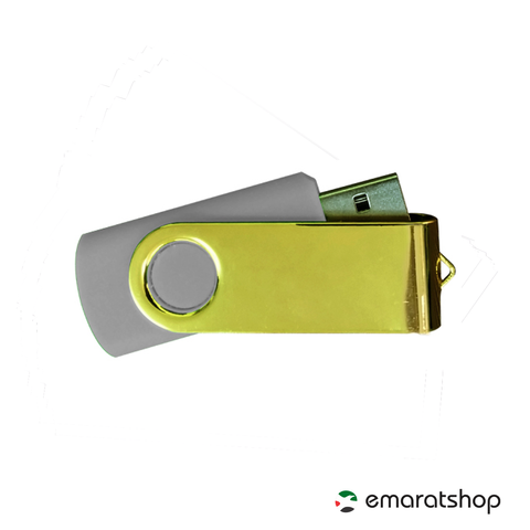 Olmecs Promotional GOLD Swivel USB Flash Drives 32GB (12 Pc Pack)