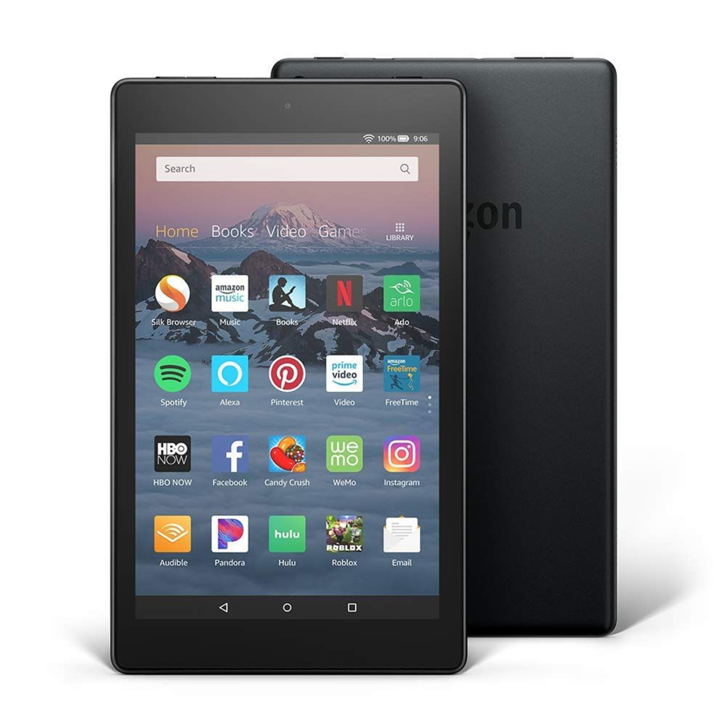 Amazon Fire HD 8 16GB Black Tablet With Alexa [8th Gen] Blue