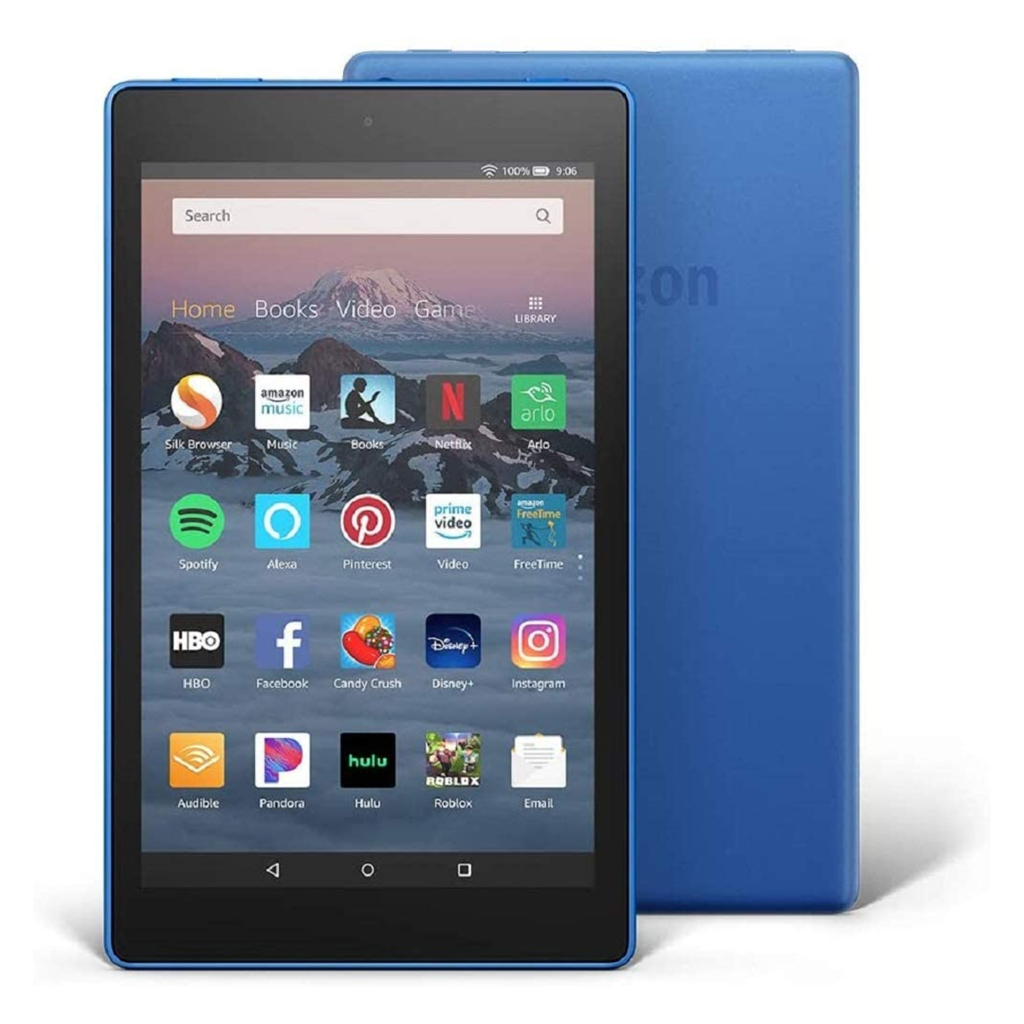 Amazon Fire HD 8 16GB Black Tablet With Alexa [8th Gen] Blue