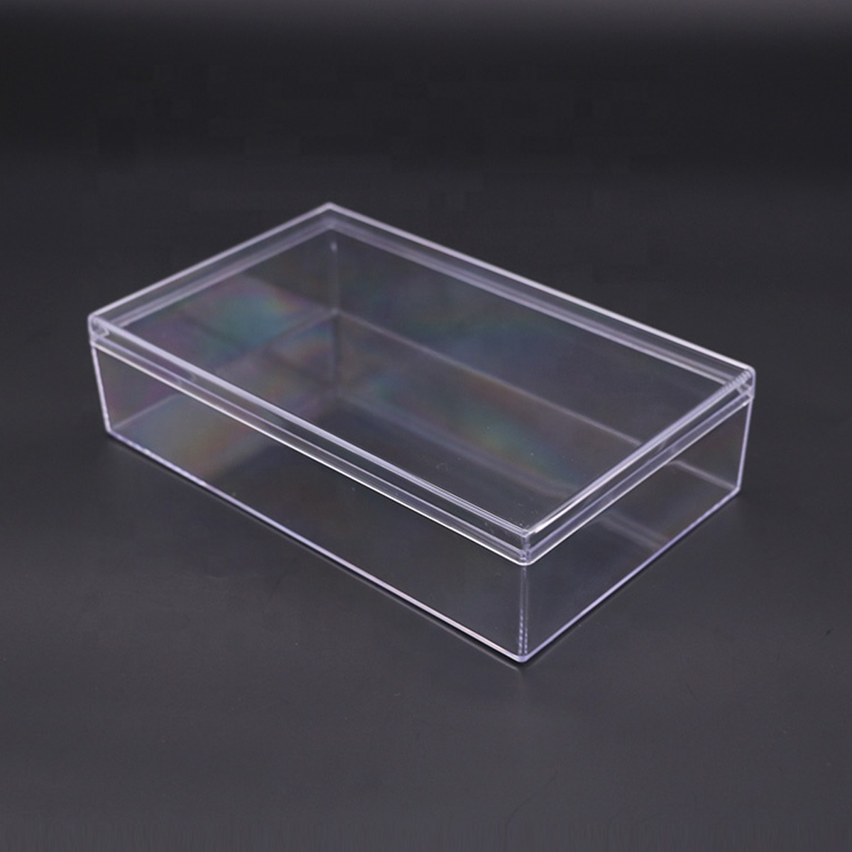 Rectangle Candy Boxes 48Pcs Plastic Food Grade Rectangular Candy Packaging Box (9.5x6x3.5 Cm ...