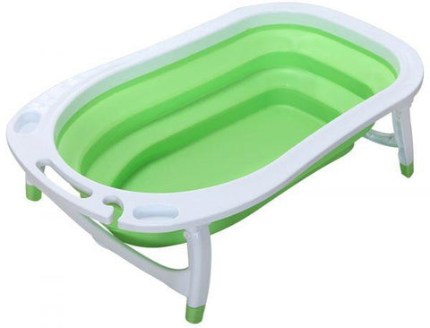 Children Folding Bath Tub blue - SquareDubai