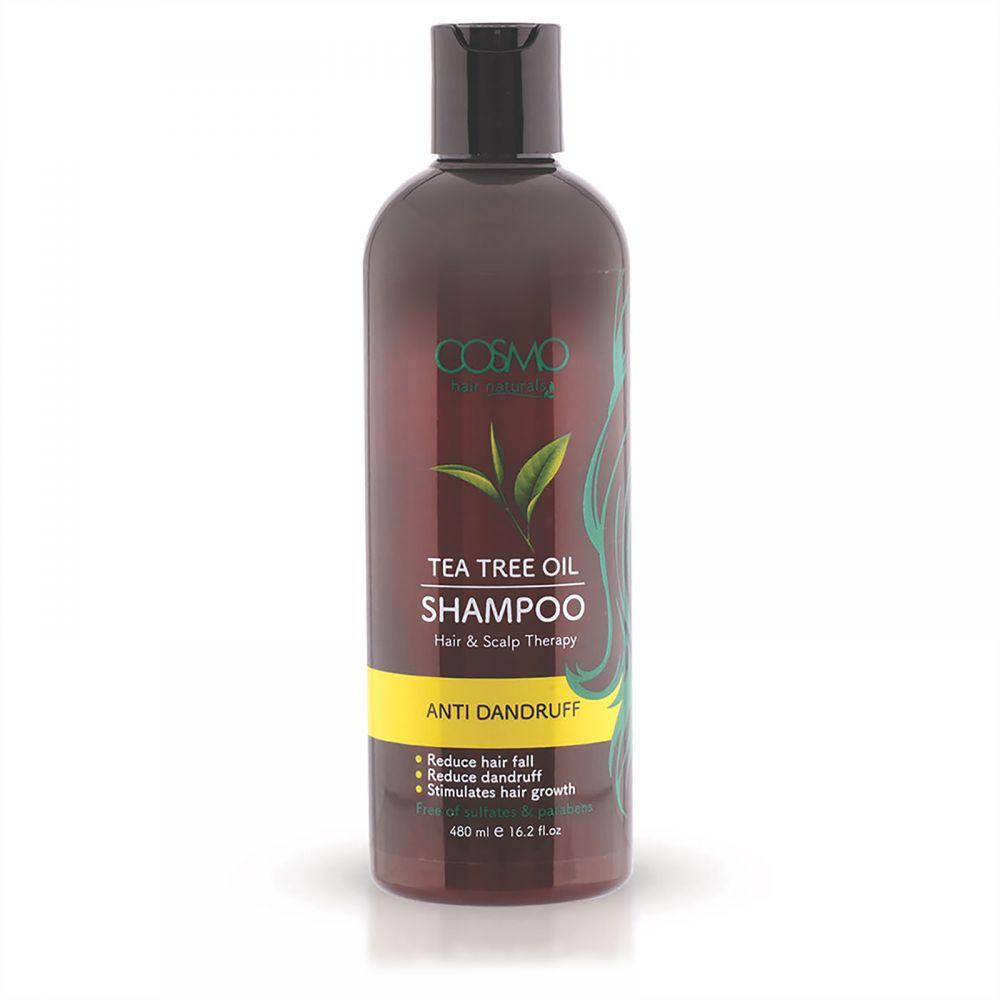Cosmo Tea Tree All Hair Shampoo for Women, 480 ml