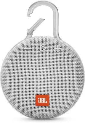 JBL Clip 3 Portable Waterproof Wireless Bluetooth Speaker - White