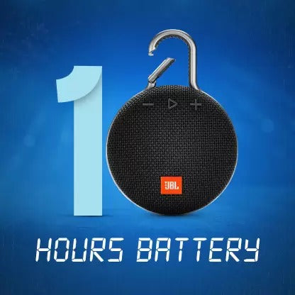 JBL Clip 3 Portable Waterproof Wireless Bluetooth Speaker - Blue