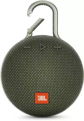 JBL Clip 3 Portable Waterproof Wireless Bluetooth Speaker - White