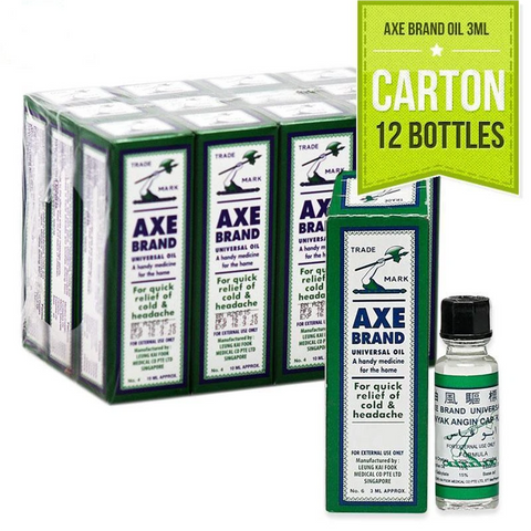 Axe Brand Medicated Oil - 12x5 ml