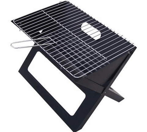 Fire Sense Notebook Charcoal Grill (Black) - SquareDubai