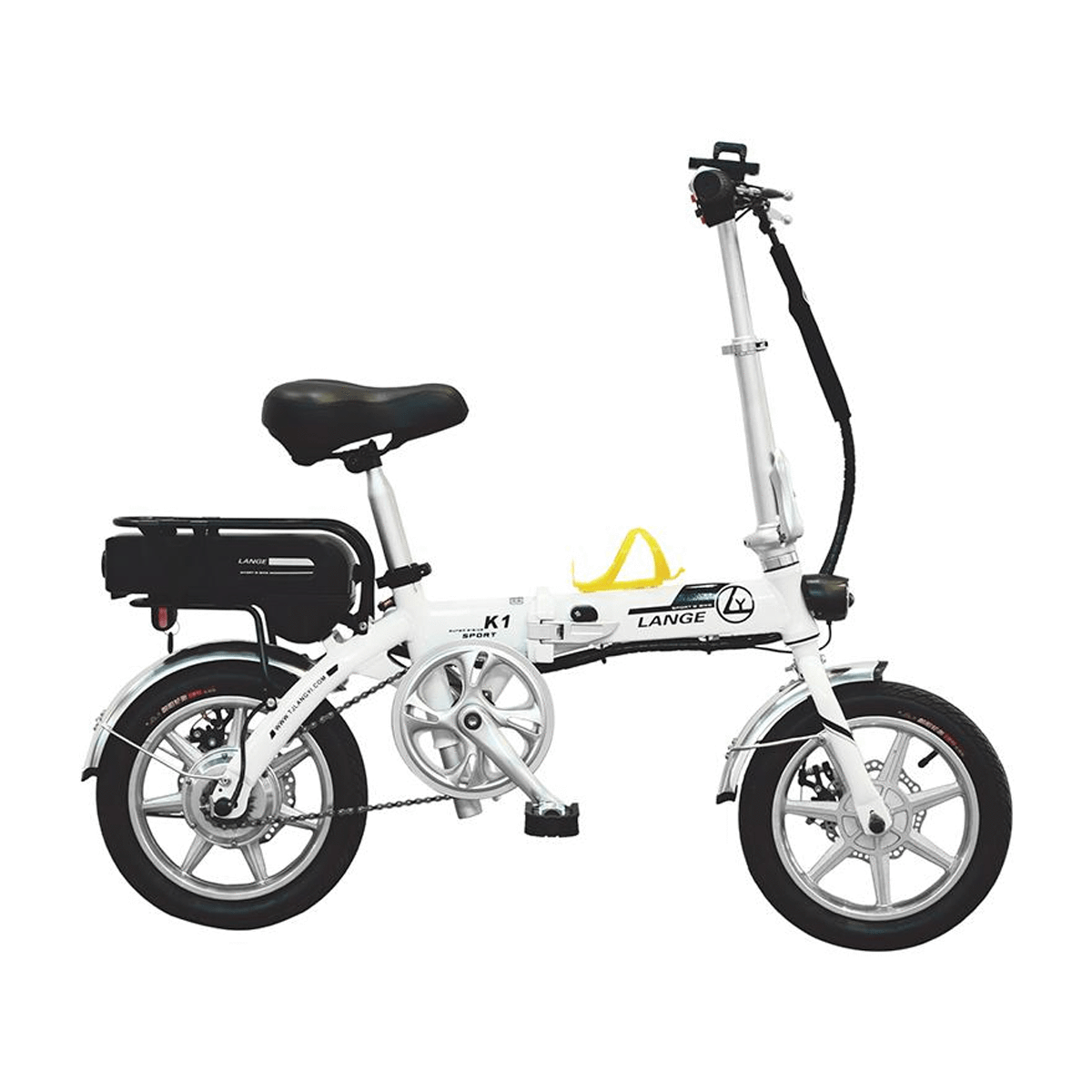 Lightweight Woman City Electric Bicycle, 42V Aluminium Alloy E Bike with Pedal Assist