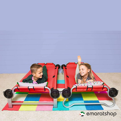 Kid-O-Bunk with Organizers - Red