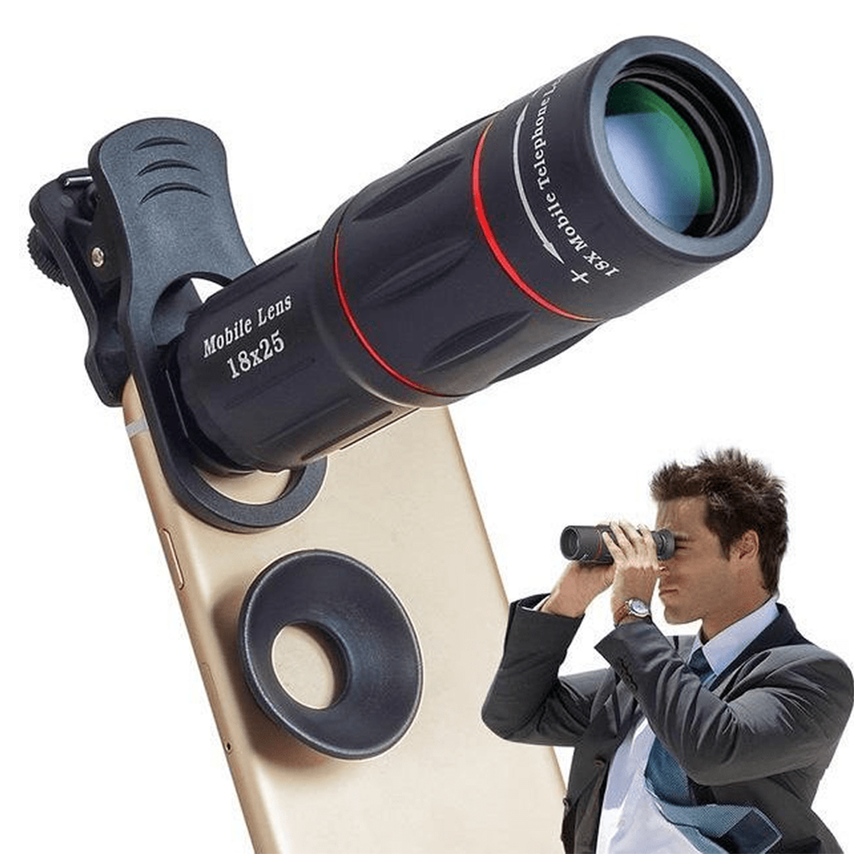 18x Telescope Zoom Mobile Phone Lens With Tripod