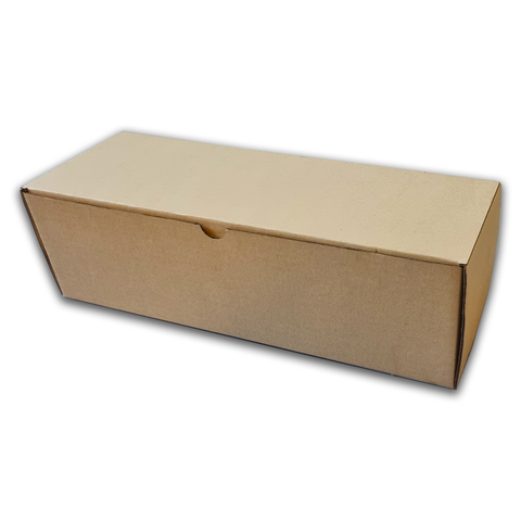 Heavy Duty Brown Corrugated kraft Boxes for Gifts (39x14x11.5) Cms – (6Pc Pack) - WILLOW