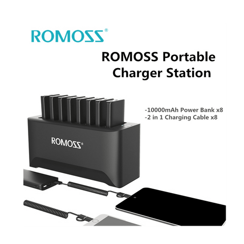 ROMOSS Powerful Charger Station for Family and Business