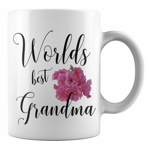 Worlds Best Grandma  - 11 Oz Coffee Mug