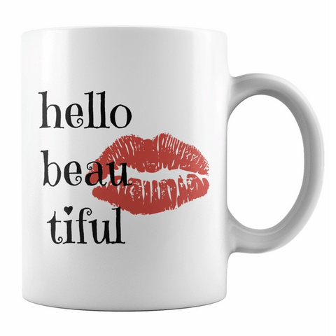 Hello Beautiful - 11 Oz Coffee Mug