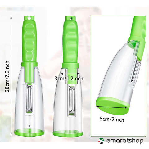 Stainless Steel Storage Skin Peeler