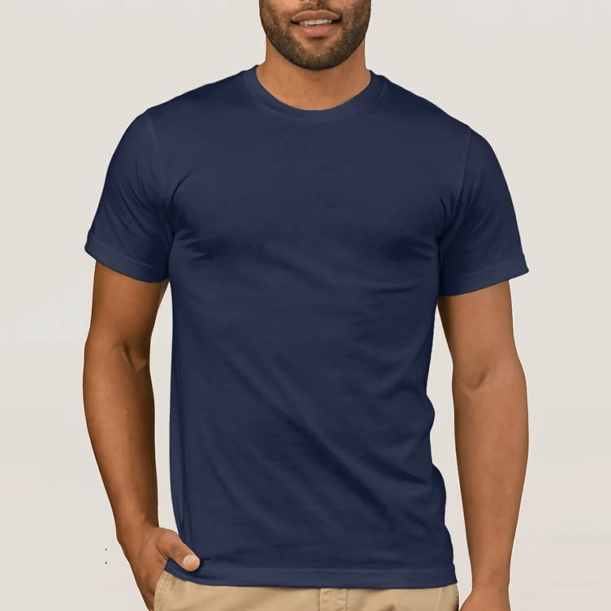 This is What An Awesome Brother Looks Like - Casual 160Gsm Round Neck T Shirts