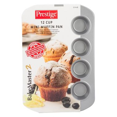 Prestige Mini Muffin Tin 12 Cups PR57448