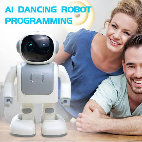 EMMA Program Dance Robert Robot Bluetooth Speaker APP Controlled - Orange