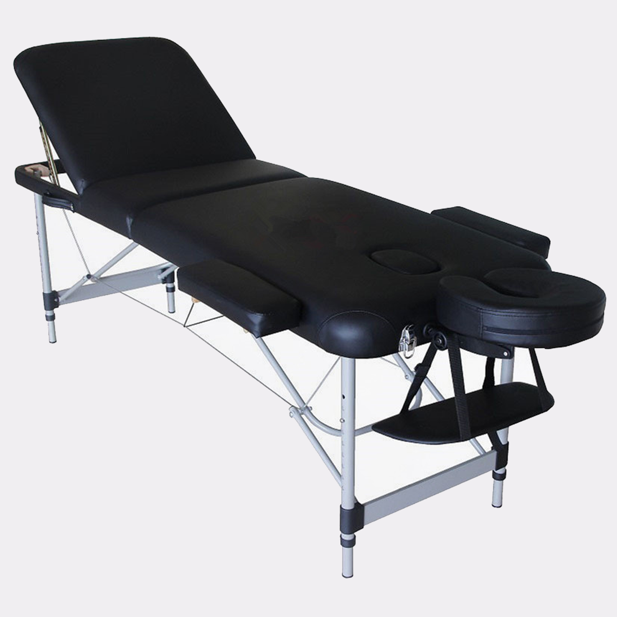 Massage Table Aluminium Portable 3 Fold Massage Bed