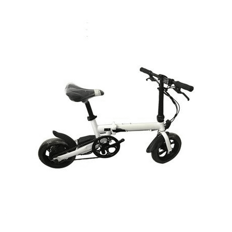 R10 Electric Bike - perfect substitute of Walking - Black / White