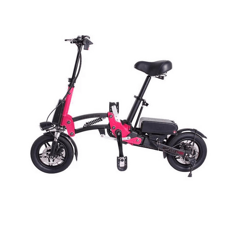 R12 36V 6A  Lightweight Lithium Battery Aluminum Alloy Folding Bicycle for Adults,