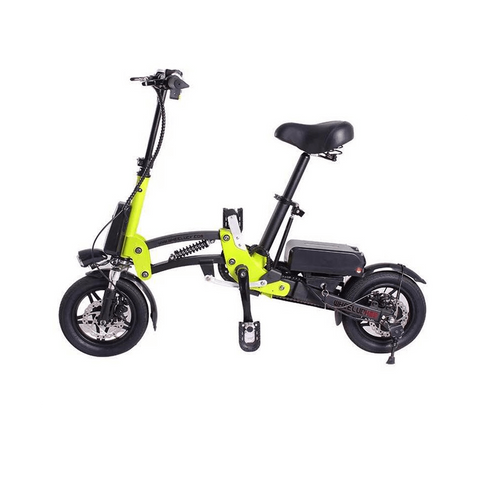 R12 36V 6A  Lightweight Lithium Battery Aluminum Alloy Folding Bicycle for Adults,