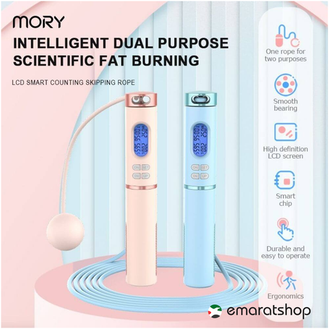 Smart Skipping Rope with LCD Calorie Counter - Mory