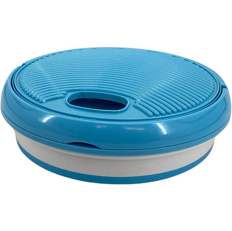 Fashionable Lightweight Folding Washing Machine F18-8-467 - Blue/White