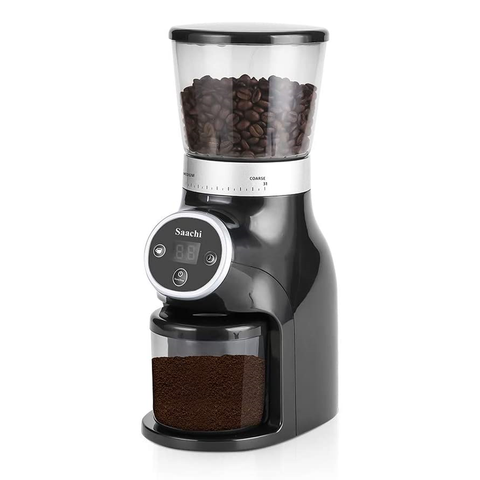 Saachi Coffee/Herbs/Spices Grinder,NL CG 4966, Black
