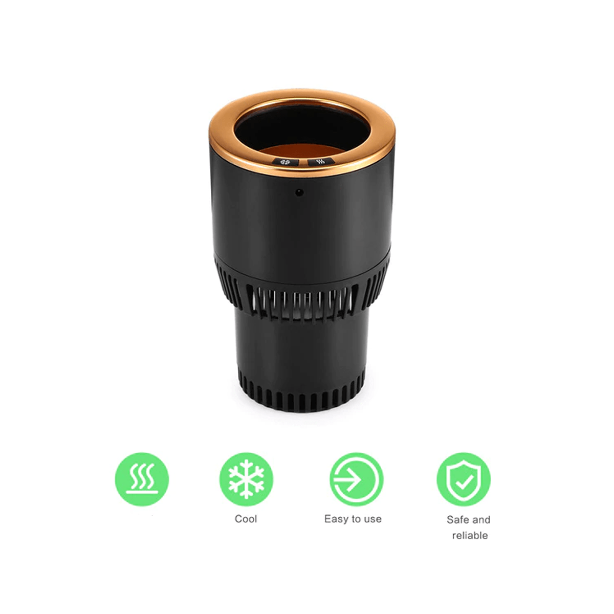 Car cup holder cooling and warming auto cup - SquareDubai
